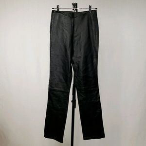 Lucky Leather Lambskin Leather Pants